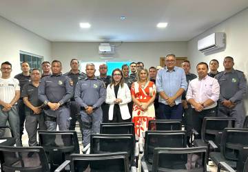 Flávia Moretti reforça parceria com a Polícia Militar para segurança de Várzea Grande