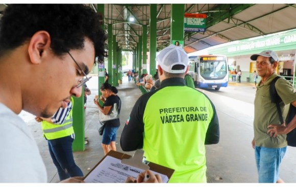 TERMINAL ANDRÉ MAGGI: Prefeitura realiza trabalho inédito para avaliar transporte público