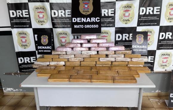 Polícia Civil apreende drogas de facção criminosa enterradas em quintal de casa em Várzea Grande