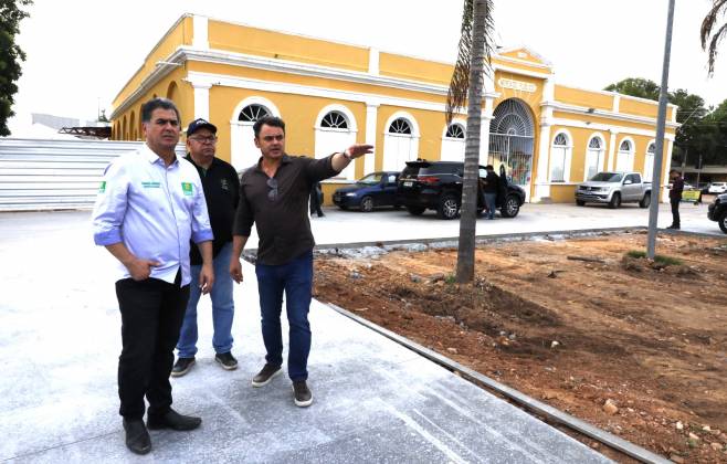 Novo Aquário será maior complexo turístico de Cuiabá: em vistoria prefeito define entrega