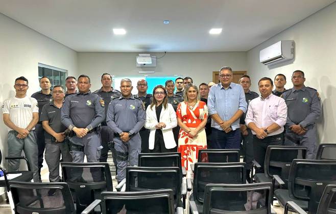 Flávia Moretti reforça parceria com a Polícia Militar para segurança de Várzea Grande